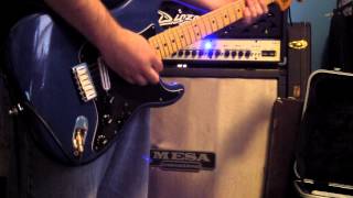 Fender Strat with Billy Corgan Dimarzios into Diezel Herbert Zoom Q2HD [upl. by Lib694]