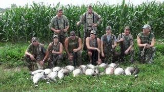 Goose Hunting 2012 Early Season [upl. by Siraf]