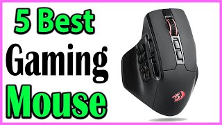 TOP 5 Best Wireless Gaming Mouse Review 2024 [upl. by Yanrahc554]