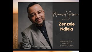 Memorial Service in Honour of Zenzele Bayi Ndlela [upl. by Gerg]