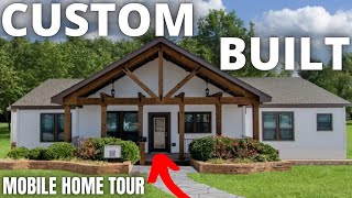 WOW GROUND BREAKING CUSTOMBUILT triple wide mobile home you MUST SEE Modular Home Tour [upl. by Ettenrahs]