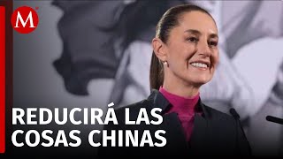 Sheinbaum descarta que productos chinos entren a Norteamérica a través de México [upl. by Capon]