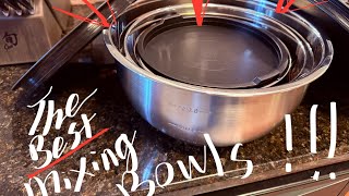 The Best Mixing Bowls Unboxing and Review [upl. by Atteiluj449]