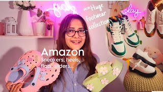 Best affordable Footwear from Amazon Trendy Platform heel Sneakers Converse  Charchita Sarma [upl. by Kcirred]