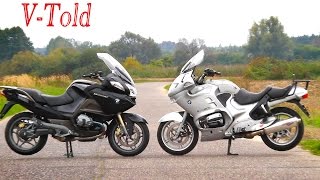 BMW R1200RT vs BMW R1150RT race [upl. by Arabella]