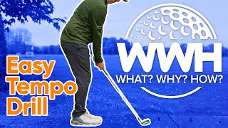 What Why and How of Golf Feet together tempo drill [upl. by Lynnell]