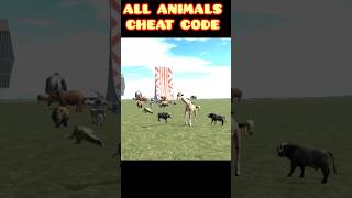 All animals cheat code in Indian bike driving 3D all animal cheat code allanimalsvideos animals [upl. by Boser472]