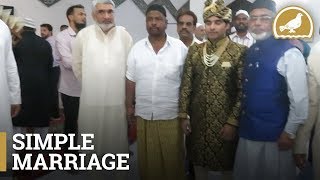 Nikah Ceremony Conducted a Beautiful Islamic marriage [upl. by Behn]