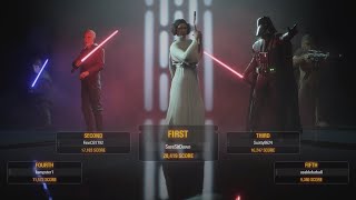 Star Wars Battlefront 2  Princess Leia Gameplay  Heroes Vs Villains [upl. by Savitt524]