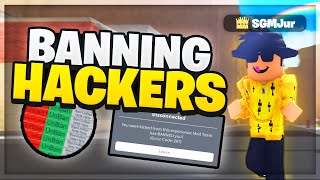 Banning Hackers With ADMIN PANEL In Da Hood 👑 TIKTOKER LOCKING [upl. by Lleryd110]