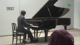 筑波大学ピアノ愛好会2009年度クリスマスコンサート chopin スケルツォ2番 [upl. by Janine]