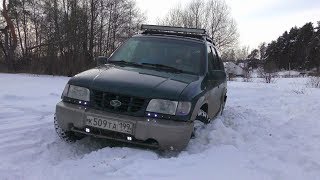 KIA SPORTAGE 1 Offroad 4х4 Покатушки по Снегу🚘🚔 Моя тачка для Рыбалки [upl. by Janicki548]