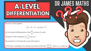 The 5 Hardest ALevel Differentiation Questions  Edexcel AQA OCR [upl. by Stearn]