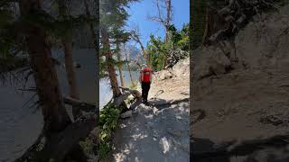 one day hike in 📍Rocky Mountain National Park 5 Lakes 2 waterfalls 15 miles24 km [upl. by Sacha]