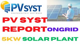 How to generate PVSyst Report   Pvsyst Software Step by Step  PVSyst Tutorial  Pvsyst Design [upl. by Ybbob]