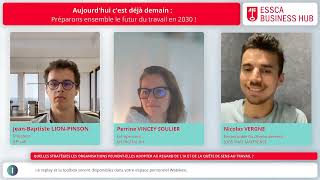 Replay webinar Aujourd’hui c’est déjà demain  préparons ensemble le futur du travail en 2030 [upl. by Aremihc]