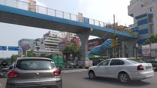 Driving in Delhi Pitampura to Keshav Puram  India 2017 [upl. by Evangelin]