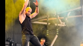 Daughtry  Separate Ways Journey cover Live  Germania Insurance Amphitheater Austin 2024 [upl. by Eshelman]