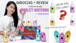 Giveaway  Review Scarlett Whitening  Body Lotion Jolly Varian Baru [upl. by Annetta]