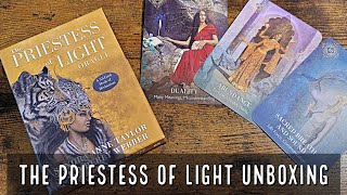 The Priestess of Light Oracle  Unboxing and Flip Through [upl. by Ataynek181]