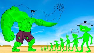 Evolution Of BIG HULK Vs Evolution Of MONSTER RADIATION  Returning From The Dead SECRET  FUNNY [upl. by Kandace930]