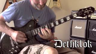 Dethklok  Deththeme Guitar Cover [upl. by Delbert]