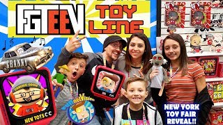 FGTEEV TOYS Grannys House amp Baldis Basics Huge Reveal FUNnel Fam New York Toy Fair Vlog [upl. by Maillij]