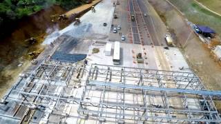 Monitoramento de Obras em Rodovias com Drone  Grupo Triunfo [upl. by Yhtomiht]