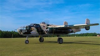 North American B25 EN VOL [upl. by Tilford]