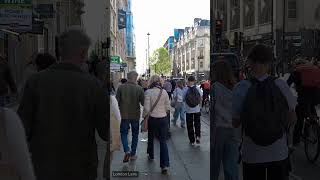 London Oxford Street Afternoon Walk  London Lens Walking Tour 4K Short 02 [upl. by Doe]