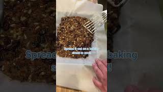 Homemade pemmican cooking pemmican ancientfoods prepping travelfood [upl. by Salinas]