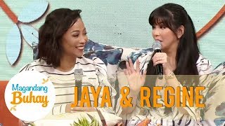 Regine and Jaya share the story of their friendship  Magandang Buhay [upl. by Nodnol]