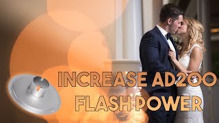 Increase Godox AD200 Flash Output  ADS17 for AD360II and Flashpoint Evolv 200 [upl. by Onibla]