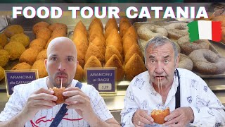 Ultimative Food Tour Catania 🇮🇹  Street Food Sizilien  Der Größte Fischmarkt in Europa [upl. by Menashem]