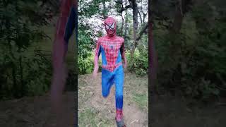 Spider Man ne bachi bachi ke jaan like subscribe follow Karespiderman shorts comedy [upl. by Frederick]