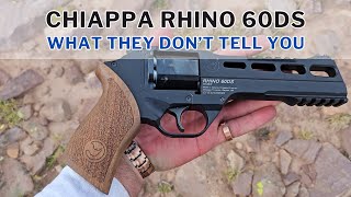 Chiappa Rhino 60DS SampW 40 First Use What They Dont Tell You [upl. by Azal]