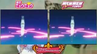 Mew Mew Power amp Tokyo Mew Mew  Diferencias en transformaciones [upl. by Isabella901]