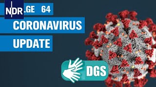 Gebärdensprache CoronavirusUpdate 64  Das CoronavirusUpdate von NDR Info  NDR [upl. by Reteip660]