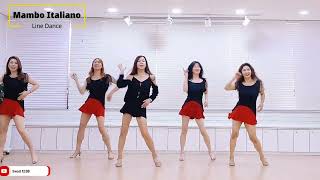 Mambo ItalianoLine Dance 레전드 음악👍👍👍👍 [upl. by Zigmund]