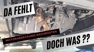 Montage Motorabdeckung  Unterfahrschutz am FIAT Ducato Typ 250 Sunlight Cliff 640 AE [upl. by Floria619]