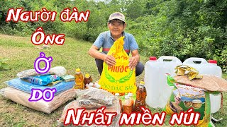 Người đàn ông đồng bào raglai ở dơ nhất miền núi nghèo khổ ở núi rừng [upl. by Naujej]