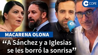 Macarena Olona desvela las claves de la moción de censura quotNo tiene por qué ser de Voxquot [upl. by Alikee]