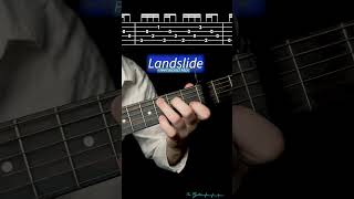 Landslide  Fleetwood Mac  EASY Fingerstyle Tabs Tutorial  Dr Guitar [upl. by Niobe]