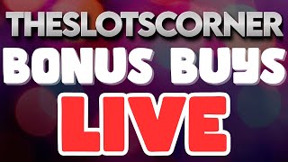 FRIDAY AM LIVE BONUS BUY SESSION  SUBSCRIBE TO THE SLOTS CORNER  Toms Big Win Online Slots Stream [upl. by Niac]