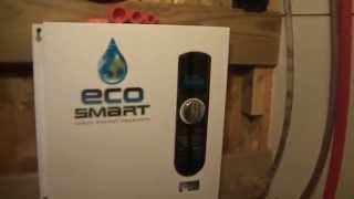 Ecosmart ECO 27 27 KW at 240Volt Electric Tankless Water Heater Quick Look  Review [upl. by Gayelord896]