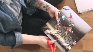 How to Make a Chipboard Album [upl. by Ahsiam]