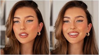 easy natural everyday makeup tutorial using only 10 products 💕 chatty grwm [upl. by Samohtnhoj236]