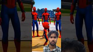 SpiderMan ke 3 Papa spiderman gtavspiderman marvel shorts youtubeshorts [upl. by Wolff663]