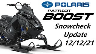 Polaris Matryx RMK and BOOST Snowcheck Update  March Deliveries [upl. by Eirrab]