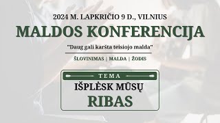 20241109 LRETKS Maldos konferencija I dalis [upl. by Ajnin]